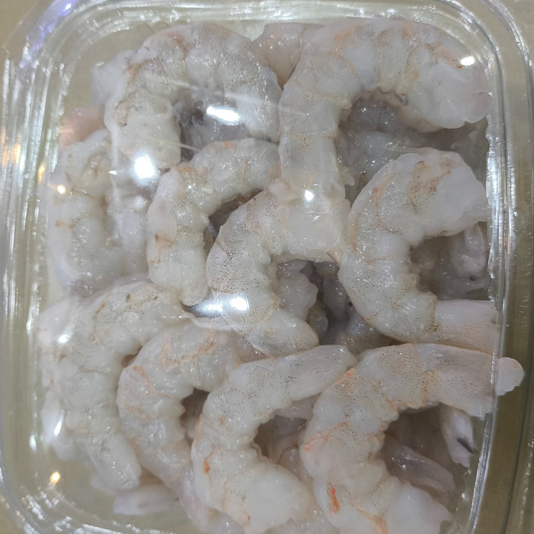 میگو پاک شده وابسته بندی شده
